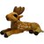 Deer Soft Toy for Kids  Realistic Plush Animal Toy  Cuddly Stuffed Deer with Antlers  Gift for Baby Boys  Girls