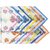 Pack of 12 Women Floral Printed Cotton Handkerchief (Hanky)