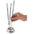 Stainless Steel Agarbatti Stand | Incense Stick Stand Holder with Ash Catcher for Home Office & Temple Material: Stainless Steel 1