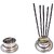 Stainless Steel Agarbatti Stand | Incense Stick Stand Holder with Ash Catcher for Home Office & Temple Material: Stainless Steel 1
