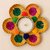 Tiny Shiny Tea Light Flower Candle Diya Holder Set for Home Office Decoration Puja Articles Pack of 6