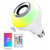 48W Bluetooth Speaker | LED Bulb,  Support | White