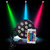 CANDLE Led Slim Mini Par Stage Light 2WX12 Leds Multi Color with Remote Control Disco Ball Set(Ball Diameter: 14 cm)