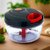 Manual Food Chopper, Compact  Powerful Hand Held Vegetable Chopper / Blender (Assorted color)