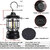 Retro Style Lighting Camping Light Vintage Tabletop Lanterns Black Metal, Plastic Hanging Lantern(17 cm X 9.4 cm, Pack of 1)