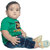 Kid Kupboard Cotton Baby Boys T-Shirt, Green, Half-Sleeves, 9-12 Months KIDS7688