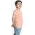 Kid Kupboard Cotton Boys T-Shirt, Peach, Half-Sleeves, 8-9 Years KIDS7696