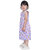 Kid Kupboard Cotton Baby Girls A-Line Frock, Purple, Sleeveless, 4-5 Years KIDS7699