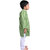 Kid Kupboard Cotton Baby Boys Kurta and Pyjama Set, Green/White, Full-Sleeves, 4-5 Years KIDS7681