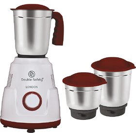 London Mixer Grinder Double Safety 550W with 3 Jar