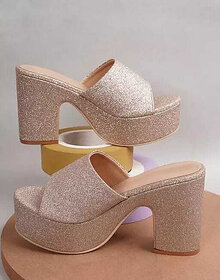 Women Wedges Sandal (Pink)