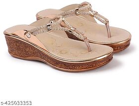 Designer Wedding Slip-on Heel Party Wear Sandal for Women