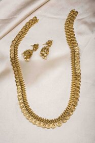 Traditional Lakshmi Coins Long Haram