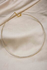 Imitation Multi Layers Wire Chain Necklace
