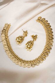 Traditional Lakshmi Devi Coins Necklace