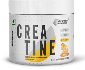 Alpha Nutrition Creatine Monohydrate Micronised  250 g (unflavoured)  83 Servings  Strength  Muscle Support