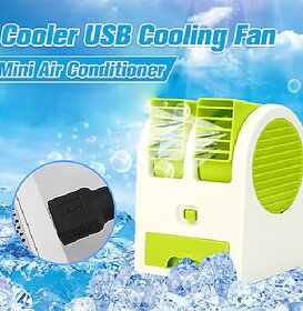 Portable USB Rechargeable Water Cooling Fan/Cooler, Desk Car Mini Air Conditioner 5 Watt Cooler