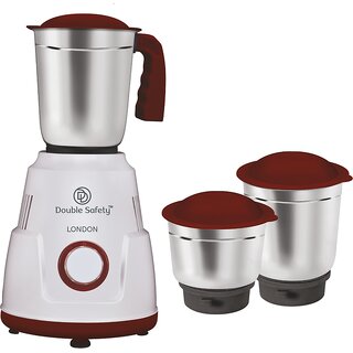 London Mixer Grinder Double Safety 550W with 3 Jar