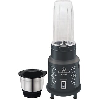Miami Nutri Blender 450W Juicer Mixer Grinder with 2 Jar