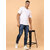 Meghz Mid-Rise Slim Fit Dark Blue Jeans for Men  Stylish, Comfortable, and Everyday Casual Wear