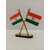 India Double Sided Wind Car Dashboard Flag  (Nylon)