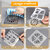 PRANJAL ENTERPRISE Kitchen Sink Strainer, Disposable Shower Drain Cover, Hair Catcher Shower Stickers, Reusable and Vers