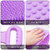 PRANJAL ENTERPRISE Silicone Body Scrubber/Bath Body Cleaning Belt/Skin Brush Belt For Skin/Bathing/Body Dirt Removal For