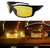 Polarized, Night Vision, UV Protection Wrap-around, Sports Sunglasses (Free Size)(For Men  Women, Multicolor)