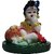 Bal Krishna Idol for Home Temple & Dcor | Laddu Gopal Murti for Janmashtami & Pooja |Resin Murti for Home Temple, Office, Car Dashboard & Gifting (White & RED) (Red)