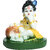 Bal Krishna Idol for Home Temple & Dcor | Laddu Gopal Murti for Janmashtami & Pooja |Resin Murti for Home Temple, Office, Car Dashboard & Gifting (White & Yellow) (Yellow)
