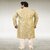 Raivat Ethnic Gold Beige Colour Jacquard Silk Brocade Kurta Pajama 1026