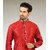 Raivat Ethnic Maroon Colour Jacquard Silk Brocade Kurta Pajama 1032