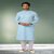 Raivat Ethnic Sky Blue Colour Cotton Kurta Pajama 1168