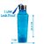 William Water Bottle with Steel Cap, Plastic Bottle for Home and Office 1000ml Multi Colour (pack of 3)