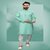 Raivat Ethnic Sea Green Colour Cotton Pintux Work Kurta Pajama 1644
