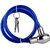 Multipurpose Locker Cable Lock (Multicolour) Cable Lock (Blue, Black, Red)