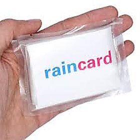 BIYANKA Unisex Disposable Rain Card ,Waterproof Rain with Smallest Pocket Size Easy to Carry  Use and Reuse