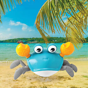 Dancing CrabCrawling CrabElectronic Moving Musical Toy(Multicolor)