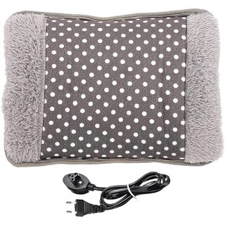 Hot Water Bag For Pain Relief Electric Heating Pad for Back Pain, Period Cramps (Assorted Color)