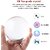 3D Crystal Ball Night Light for Kids - Dolphin LED Galaxy Lamp
