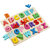 Anmolg Wooden English Alphabets A TO Z Rattle(Multicolor)