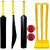 Anmolg CRICKET PLASTIC KIT FULL SIZE DOUBLE BLADE Cricket Kit FULL SIZE Cricket Kit