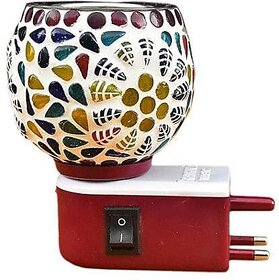 Starvis Kapur Dani Electrical Camphor Diffuser. Glass Kapoor Dani  Essential Oil Diffuser with On Off Switch to Toggle