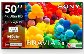 Sony 126 cm (50 inches) BRAVIA 2M2 Series 4K Ultra HD Smart LED Google TV K-50S22M2
