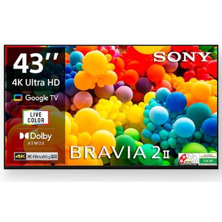 Sony 108 cm (43 inches) BRAVIA 2M2 Series 4K Ultra HD Smart LED Google TV K-43S22M2