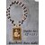 Bageshwar Dham Tulsi Mala Hanuman jiWood Locket 100 Original Beads Wood Chain