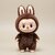 Labubu Style Monster Plush Toy in Bunny Costume  Cute Brown Furry Action Figure  Collectible Art Toy for Gifting  Dec