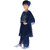 Kid Kupboard Cotton Girls Kurti and Plazzo Set, Dark Blue, Full-Sleeves, 8-9 Years KIDS7703