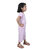 Kid Kupboard Cotton Girls T-Shirt and Pant Set, Light Pink, Half-Sleeves, 6-7 Years KIDS7705
