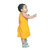 Kid Kupboard Cotton Baby Girls A-Line Frock, Yellow, Sleeveless, 2-3 Years KIDS7709